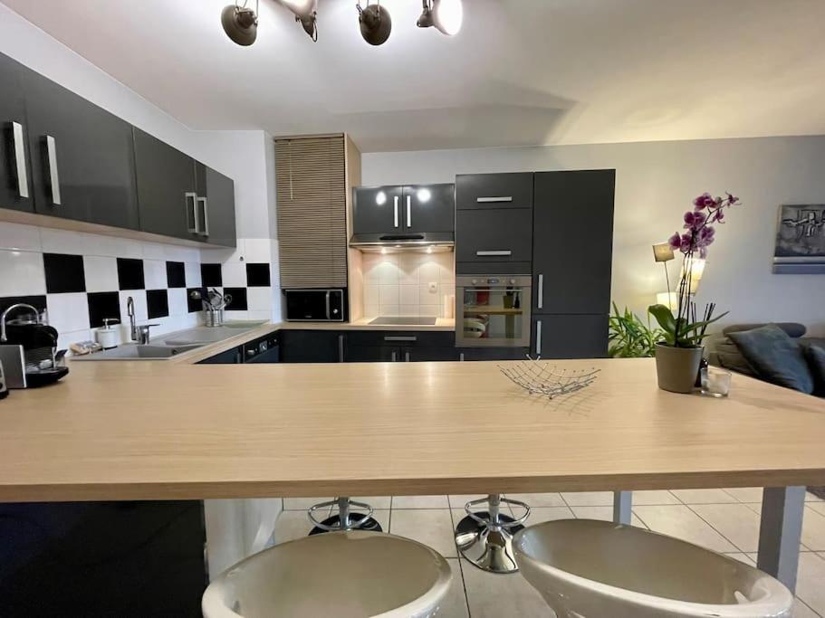 L'idéal Cosy-wifi-Netflix et Garage Vienne  Extérieur photo